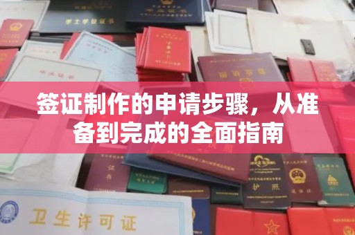 孟连签证制作的申请步骤，从准备到完成的全面指南